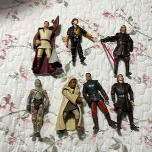 Star Wars figures